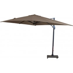 Parasol excentré PARIS 3x4 Taupe