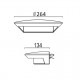 GHOST Applique murale LED
