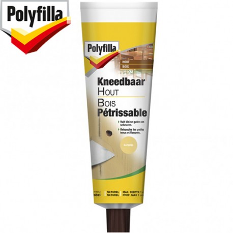 POLYFILLA Bois pétrissable 75gr - Naturel