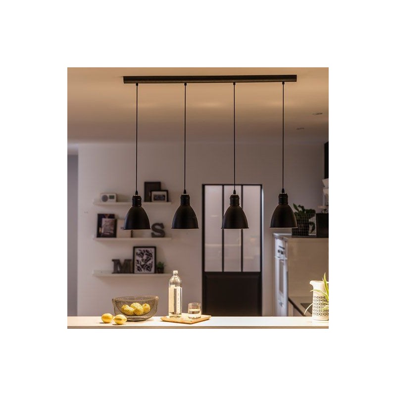 PRIDY Suspension 4 lampes