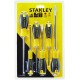 Jeu 6 tournevis STANLEY Essential GM