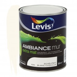 LEVIS AMBIANCE Mur extra mat Blanc Coquille 1L