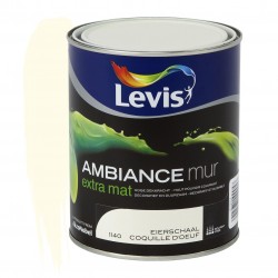 LEVIS AMBIANCE Mur extra mat Coquille d'oeuf 1L