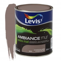 LEVIS AMBIANCE Mur extra mat Chocolat 1L