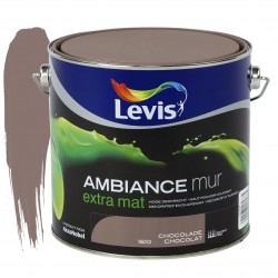 LEVIS AMBIANCE Mur extra mat Chocolat 2.5L