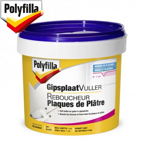 POLYFILLA Reboucheur plaques de plâtre 1L