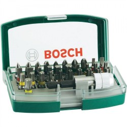 BOSCH SET 32 embouts de vissage couleurs