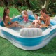 Piscine gonflable avec siège