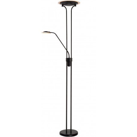 Lampadaire Led Sur Pied Salon Argos, Halogene Led Puissant, Avec Liseuse