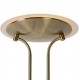 CHAMPION Lampadaire LED avec liseuse bronze