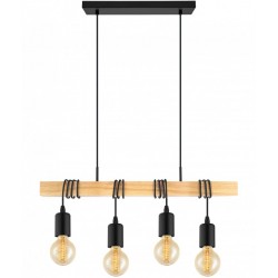 TOWNSHEND Lustre barre 4 ampoules