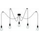 FIX Suspension araignée 5 lampes