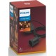VINTAGE Suspension simple socket noir