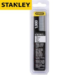 Pointes STANLEY Type J 15mm - 1000pcs