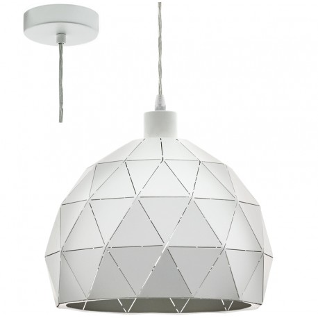 ROCAFORTE Suspension tôle 30cm - blanc