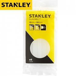 6 Bâtons colle STANLEY Dual Melt Ø12x101mm