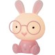 DODO Lampe enfant Lapin rose