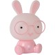 DODO Lampe enfant Lapin rose
