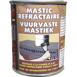 Mastic réfractaire en pot 450gr