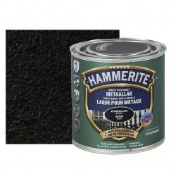 HAMMERITE laque satinée noir 0,25L