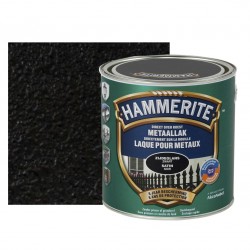 HAMMERITE laque satinée noir 2,5L