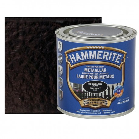 HAMMERITE brillant noir 0,25L