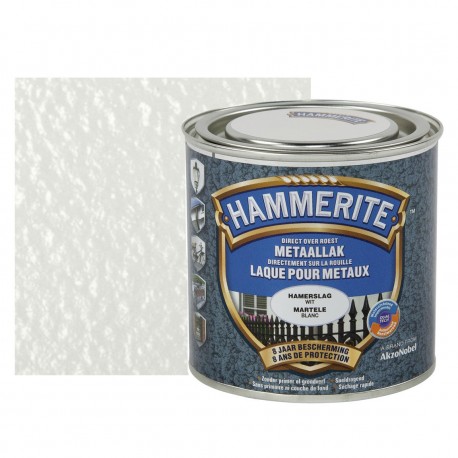HAMMERITE martelé blanc 0,25L