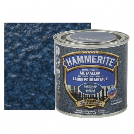 HAMMERITE martelé bleu foncé 0,25L
