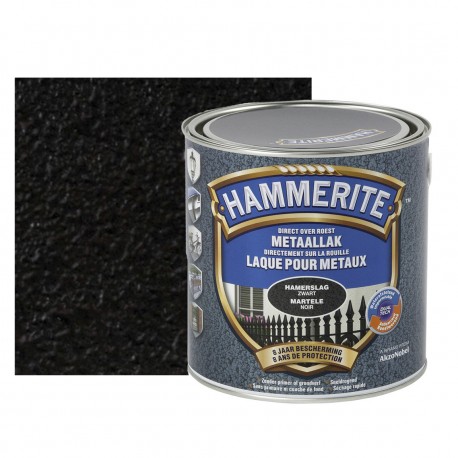 HAMMERITE martelé noir 2,5L
