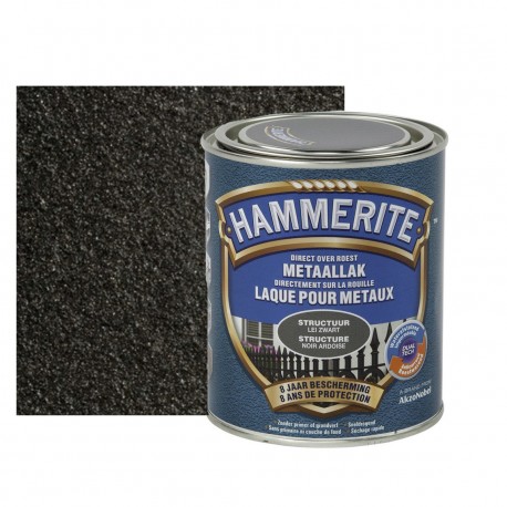 HAMMERITE structuré noir ardoise 0,25L