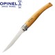 Couteau OPINEL effilé n°10 Hêtre