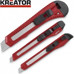 Set de 3 cutters PVC KREATOR