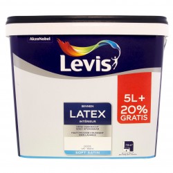 LEVIS peinture intérieur blanc satin 6L