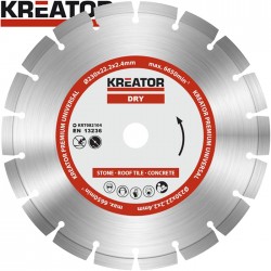 PLATEAU DISQUE MEULE DIAMANT 125 MM TURBO PREMIUM PIERRE BETON