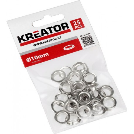 Oeillets en alu 10mm - 25pcs