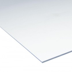 Plaque Plexi lisse Cristal 3mm - 50 x 100 cm