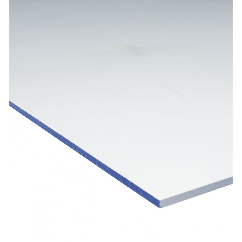 Plaque Plexi lisse Cristal 5mm - 50 x 100 cm