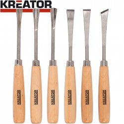 Jeu de 6 couteaux à sculpter KREATOR