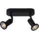 JASTER Barre 2 spots LED noir