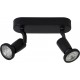 JASTER Barre 2 spots LED noir