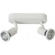 JASTER Barre 2 spots LED blanc
