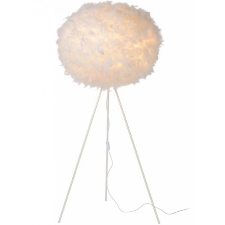 GOOSY Lampe sol trépied blanc