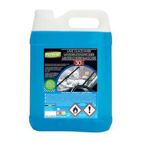 Lave-glace antigel bioéthanol -30°C 5L