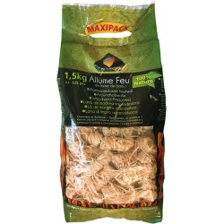 Allume-feu laine de bois 1,5Kg