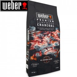 Charbon de bois WEBER Premium 10Kg