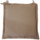 Coussin galette MARY taupe