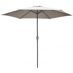 Parasol aluminium rond Ø 3m - Lin