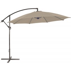 Parasol excentré 3m - Taupe