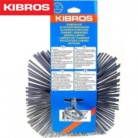 Brosse ramonage acier 20x20mm