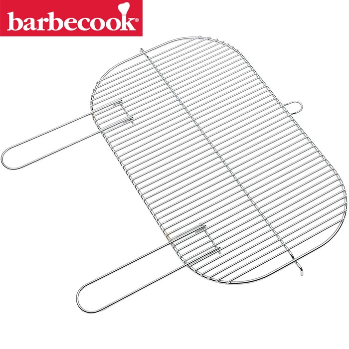 Gris 35x35x2,5 cm Barbecook Plat Barbecue alu-Rond 